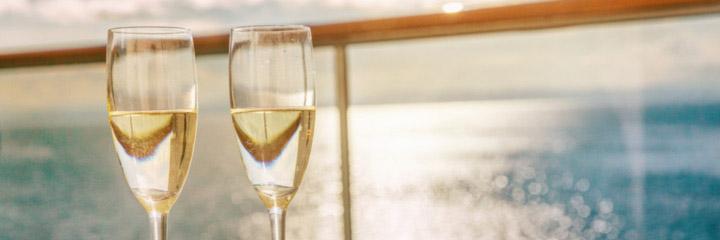 Champagne at Sea